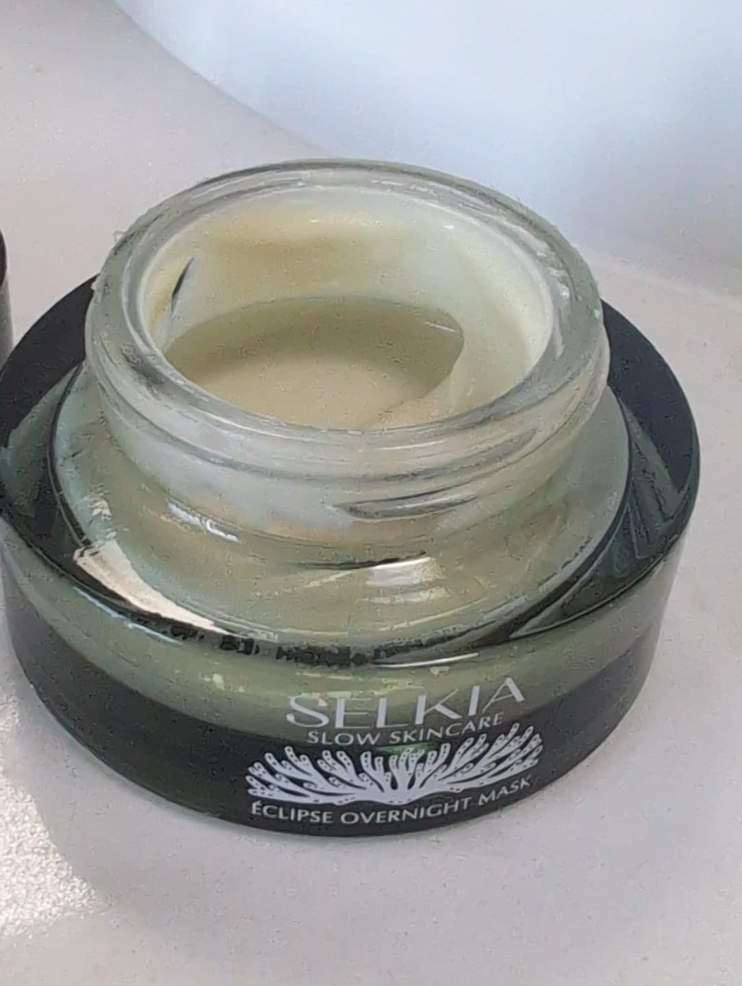 Customer photo review of Éclipse Overnight Face Mask