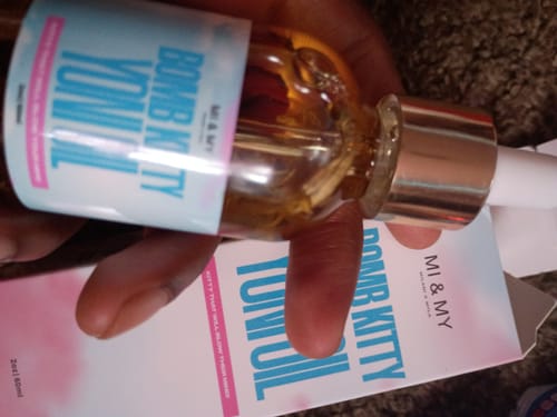 Customer photo review of Bomb Kitty Yoni Oil