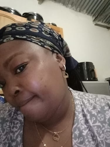 Customer photo review of Gold Precious Logo Earrings