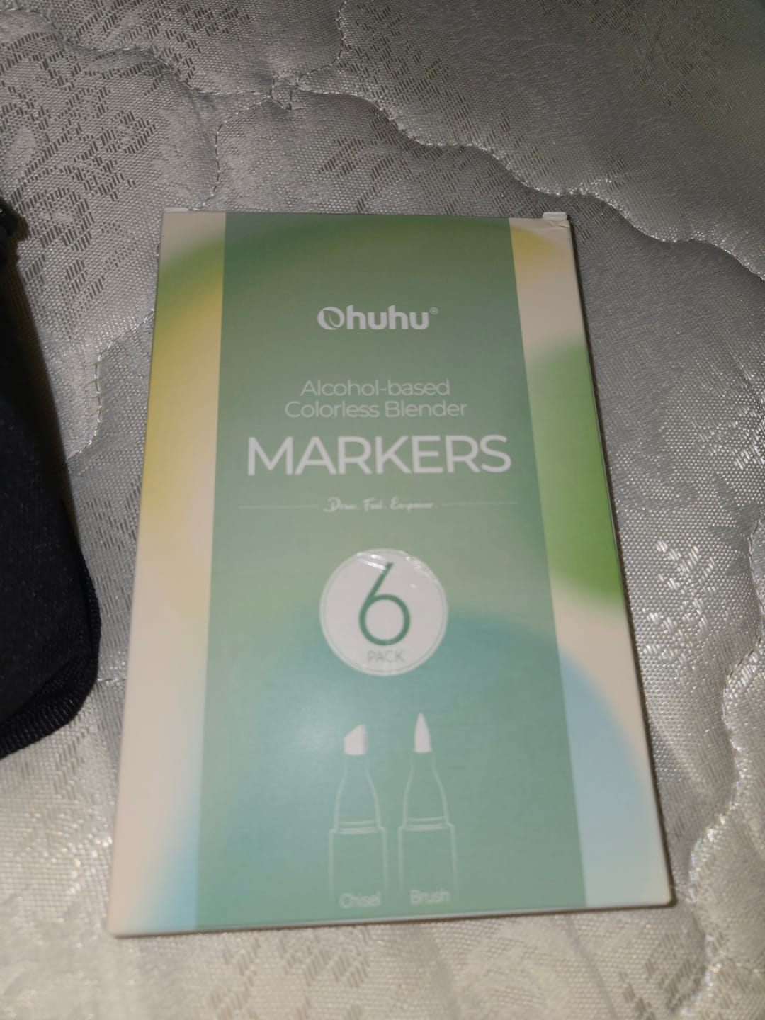 Customer photo review of Ohuhu Honolulu Colorless Blender Marker - Pack of 6
