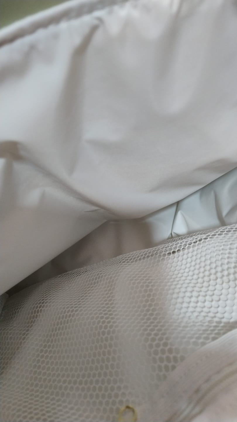 Customer photo review of NYLON 190T EMBORRACHADO COR BRANCO
