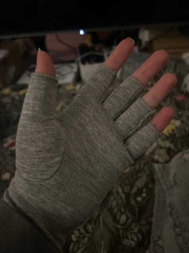 Customer photo review of Premium Onecompress™ Gloves