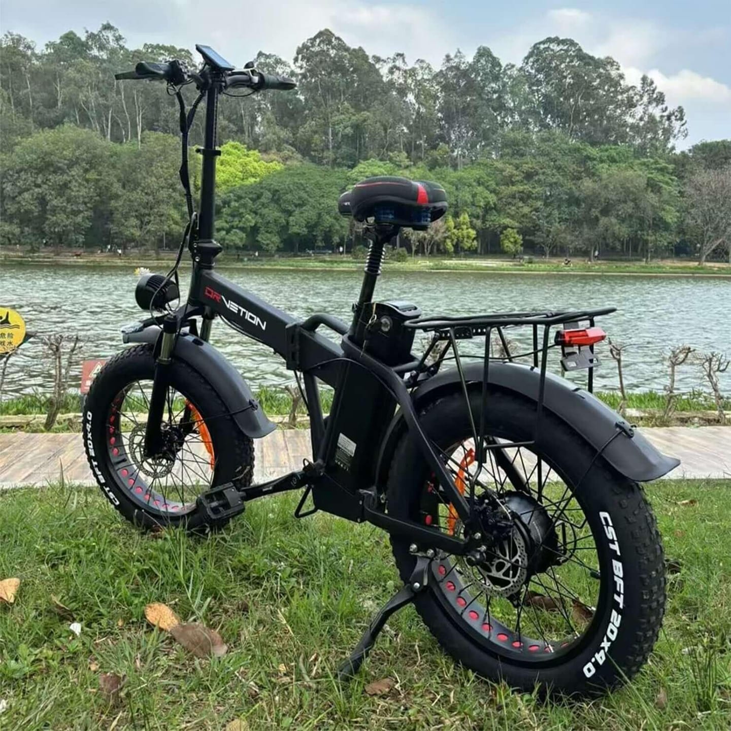 Customer photo review of Drvetion AT20 Hydraulic Brakes