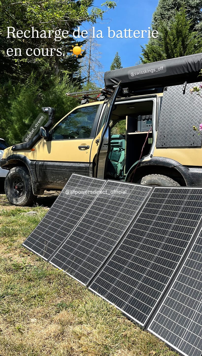 Customer photo review of ALLPOWERS 2400W Générateur Solaire S2000 Pro avec PV 400W