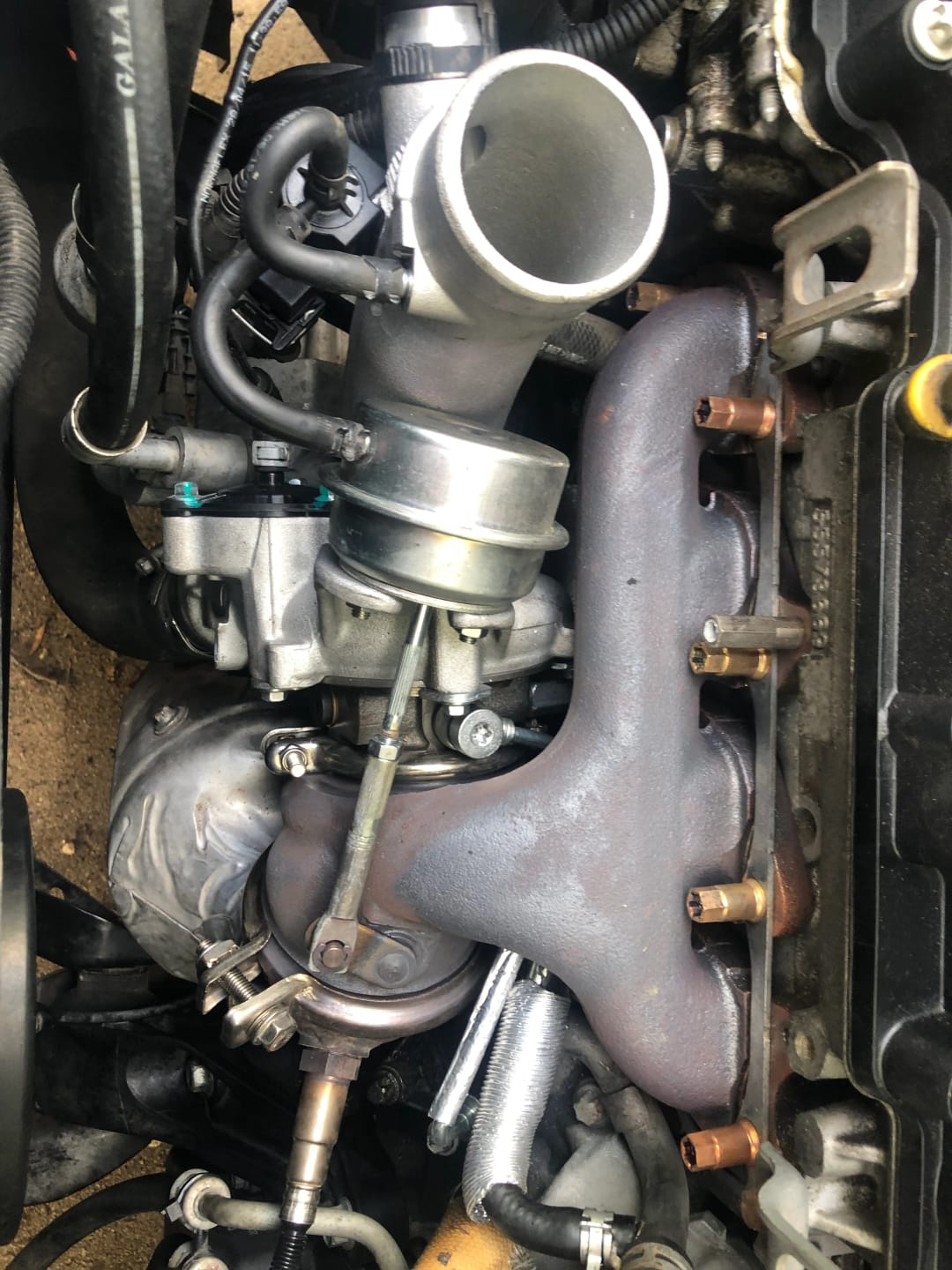 Customer photo review of Turbocharger with Gasket Kit for 2013-2018 Buick Encore, 2011-2018 Chevy Cruze, Sonic, Trax