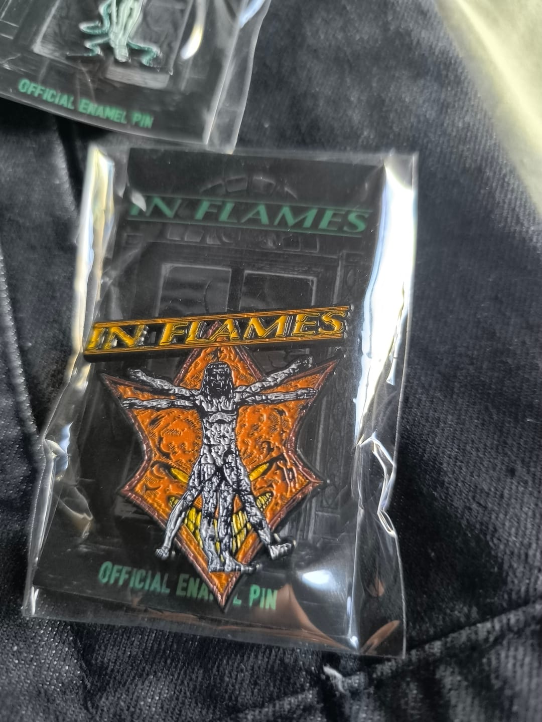 Customer photo review of In Flames - Clayman - Pin