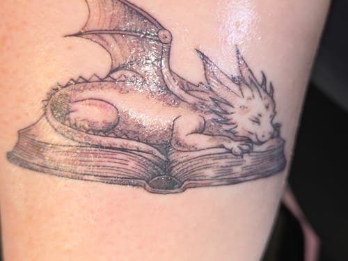 Customer photo review of TattooNumbx Numbing Cream