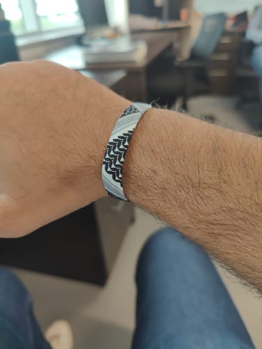 Customer photo review of Keffiyeh Bracelet