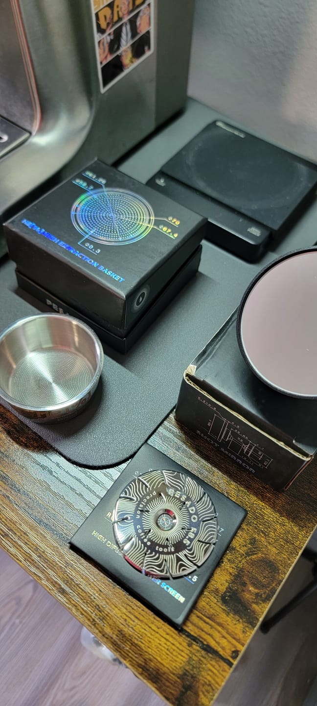 Customer photo review of High Extraction He[%] 54mm Breville Filter Basket - Dosing 18g-20g