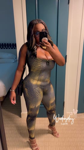 Customer photo review of Brownie Jumpsuit