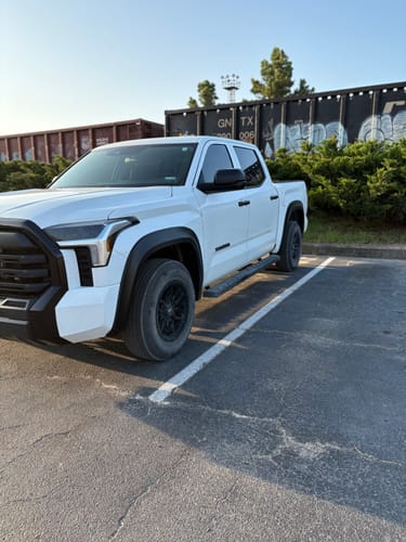 Customer photo review of Rough Country S-T42211 Fender Flares | Sport | Toyota Tundra 2WD/4WD (2022-2025)