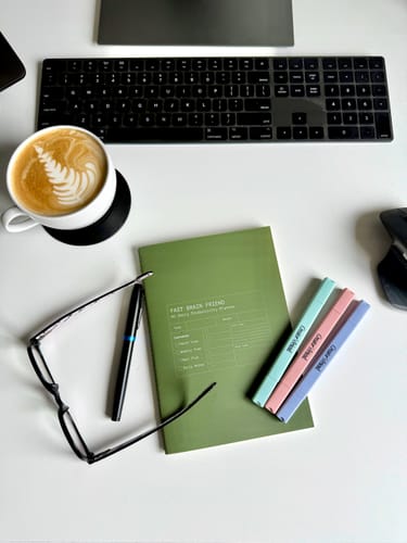 Customer photo review of OCEAN > Fast Brain Planner Kit