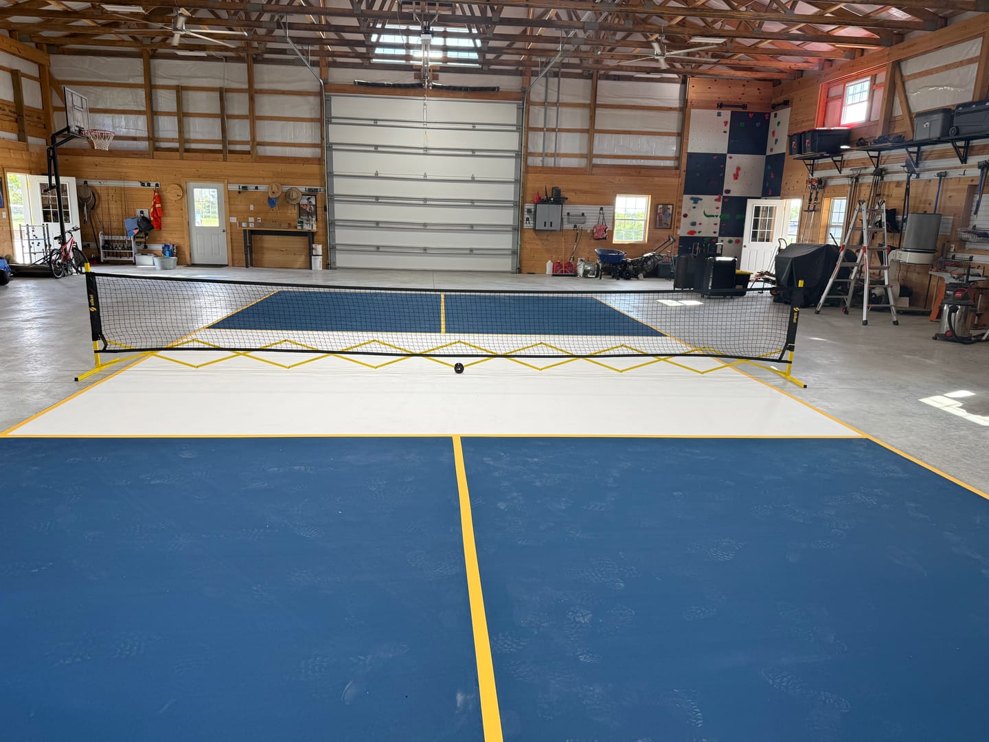 Customer photo review of FlashCourt Pickleball Net