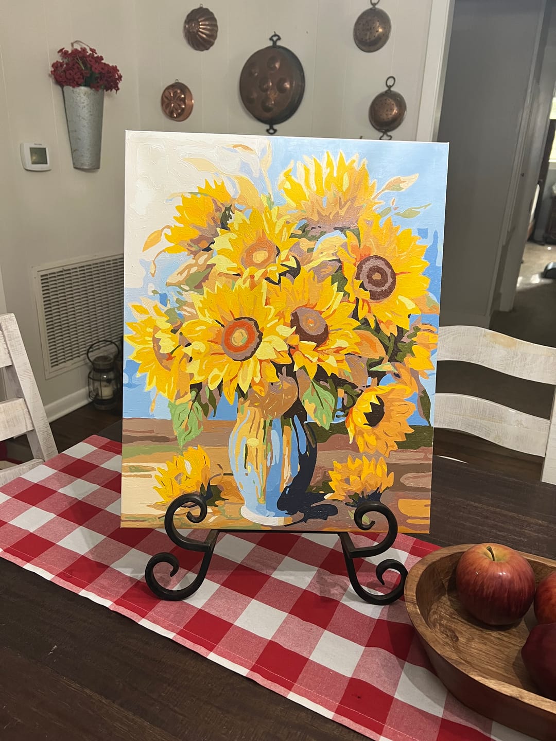 Customer photo review of Vase of Golden Blooms
