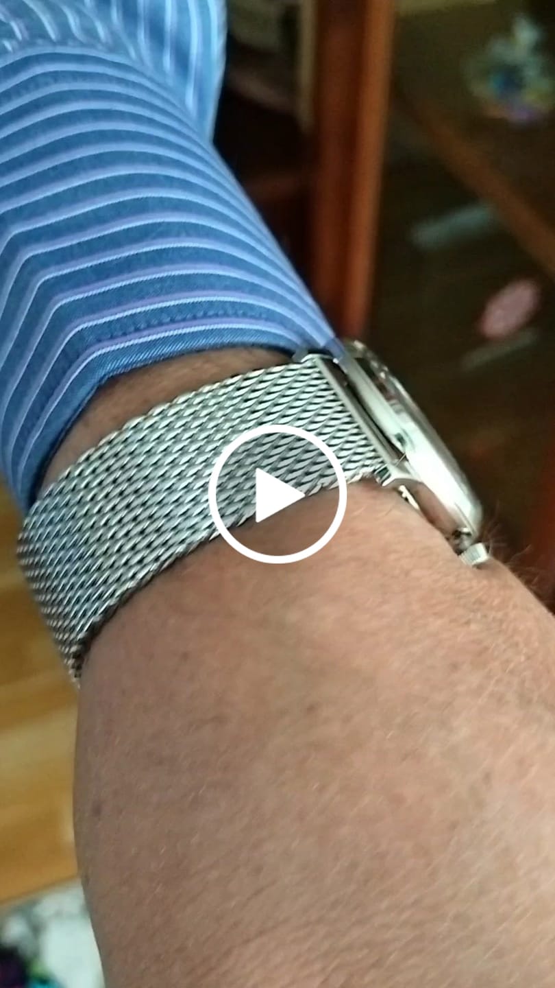 Customer video review of First Season Silver White with Silver Mesh