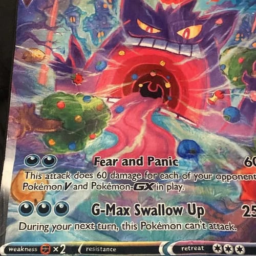 C review of Gengar VMAX Pokémon Card Rug image 1 out of 1