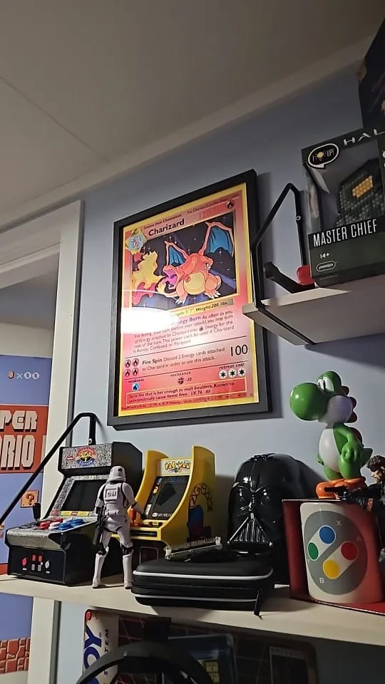 Customer photo review of Legendary 3D Wall Art
