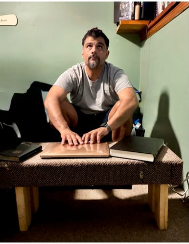 Customer photo review of Hunkerin Stool