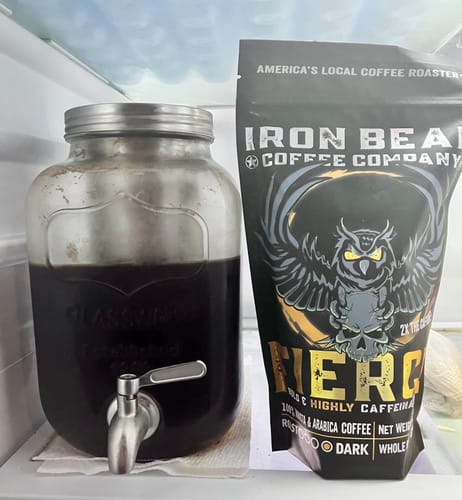 Customer photo review of Fierce™ - Highly Caffeinated Dark Roast