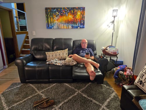 Customer photo review of FOREST STROLL NIGHT CANVAS