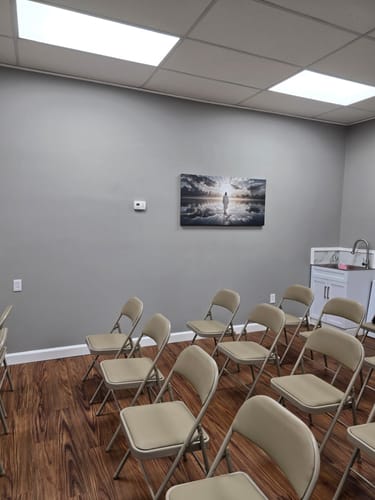 Customer photo review of Walking on Water - Faith Wall Art III