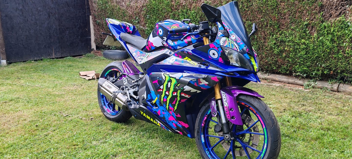 Customer photo review of Changer la couleur du kit