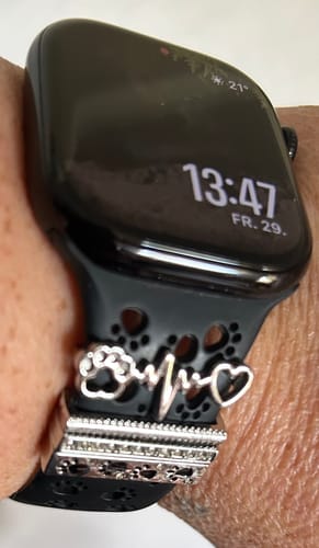 Customer photo review of Apple Watch Armband-Ring "Ava"