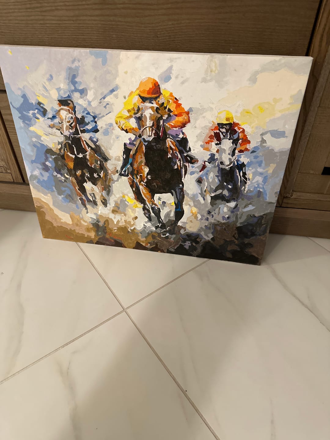 Customer photo review of Vivid Horses Racing