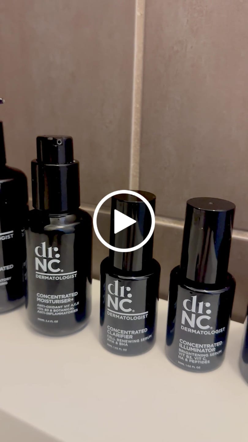 Customer video review of drNC SKINCARE TOTAL TRANSFORMATION KIT