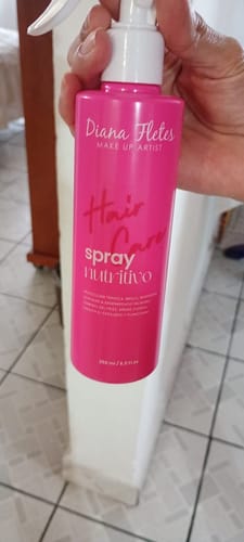 Customer photo review of Spray Nutritivo Con Protector De Calor Diana Fletes