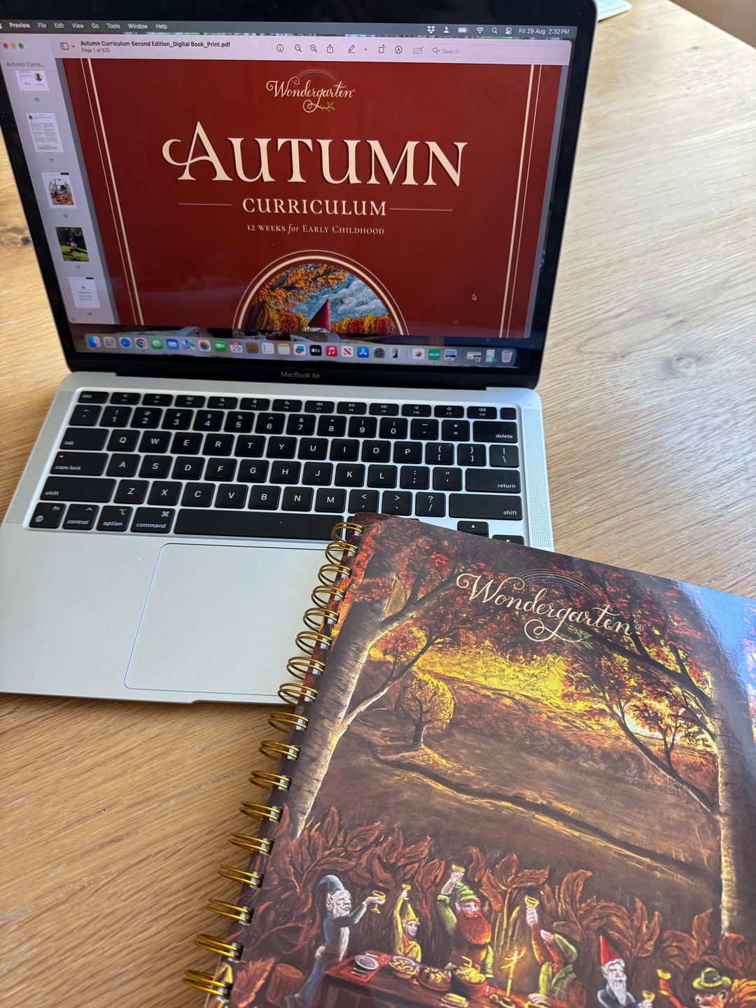 Customer photo review of Autumn Curriculum (2nd Edition, Backorder)