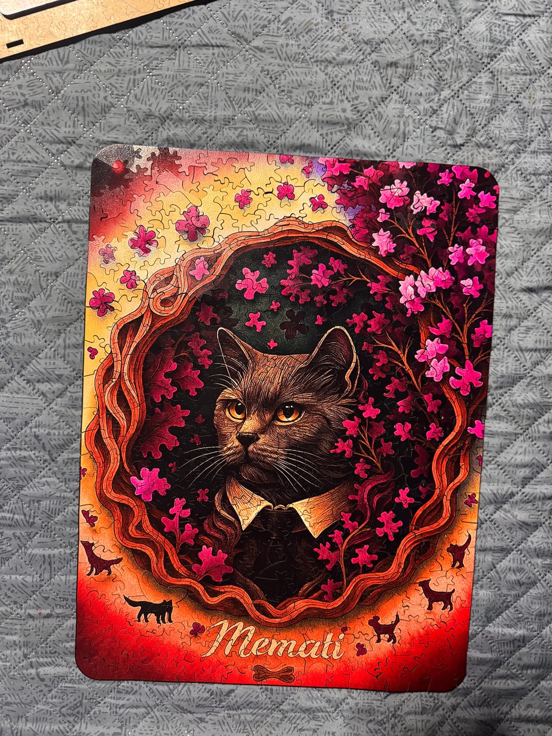 Customer photo review of Kişisel Tasarım - Ahşap Puzzle