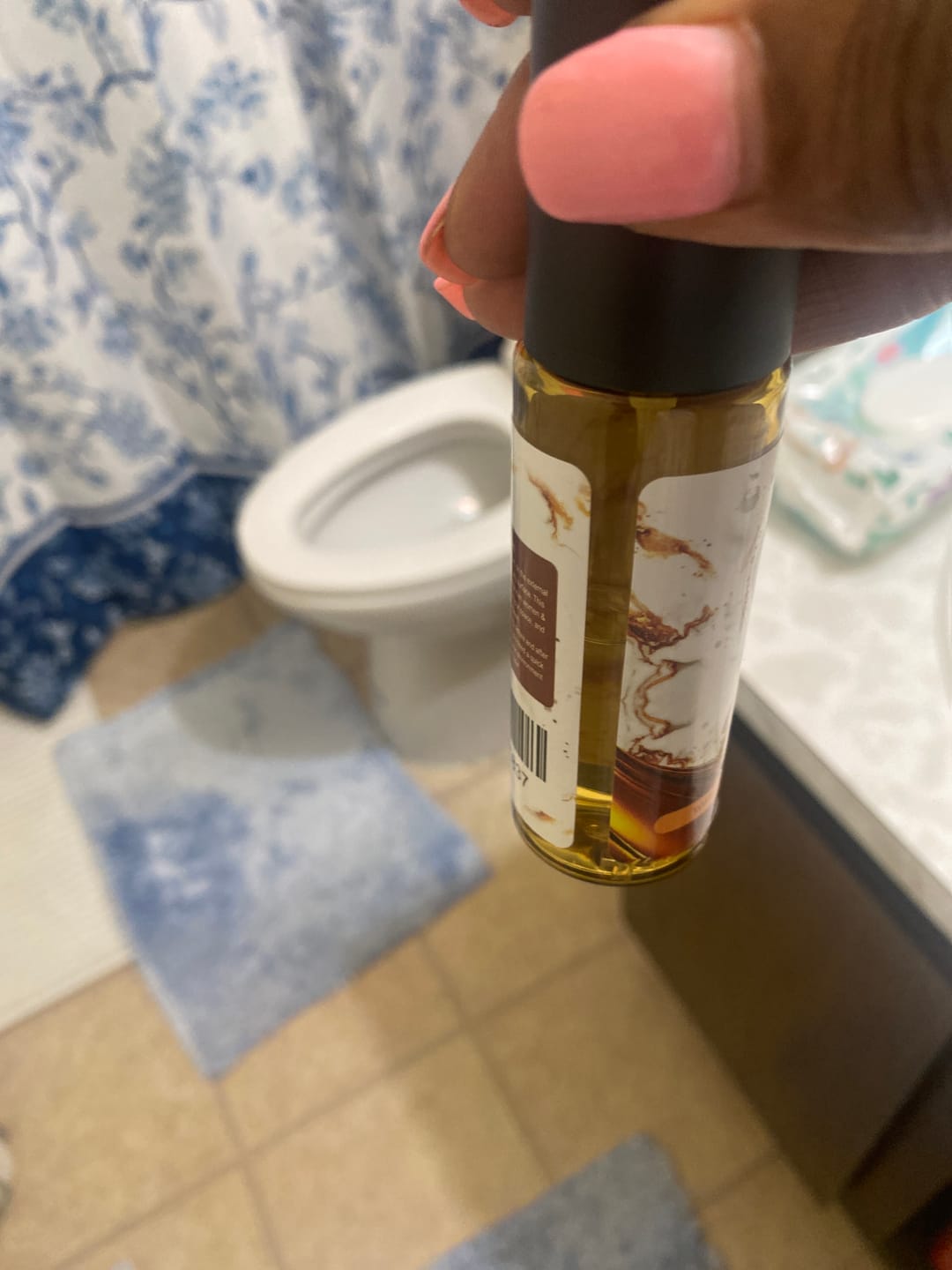 Customer photo review of DAMAGED box and top 24 & More Spray 60ml