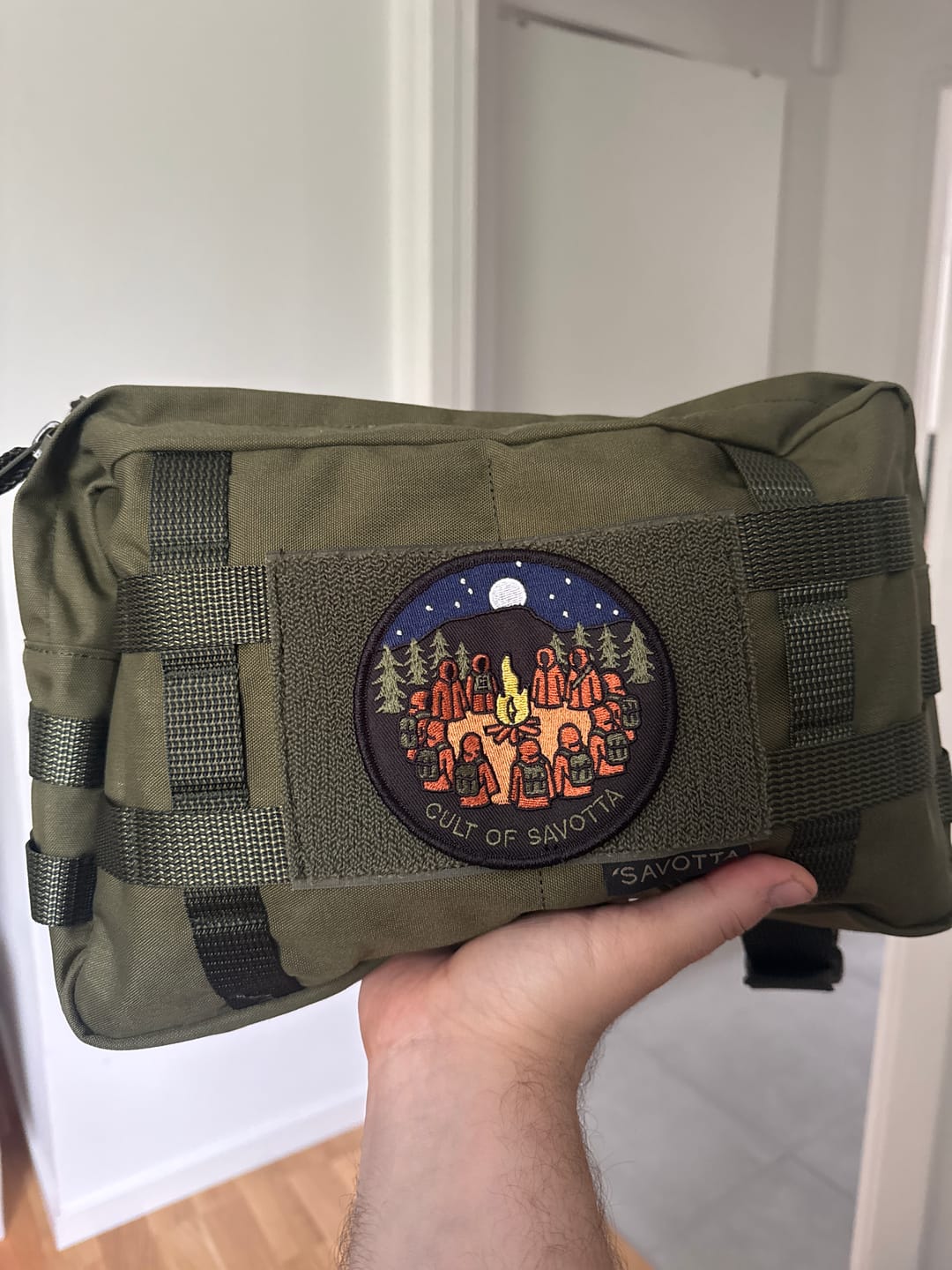 Customer photo review of Cult of Savotta patch