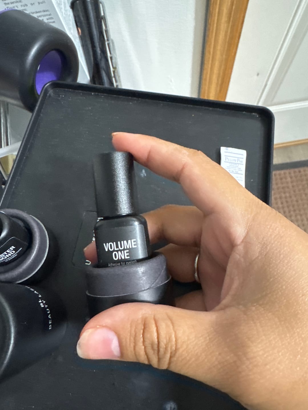 Customer photo review of Volume Glue