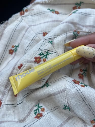 Customer photo review of LIMITED! peptide lip tint | Lemontini