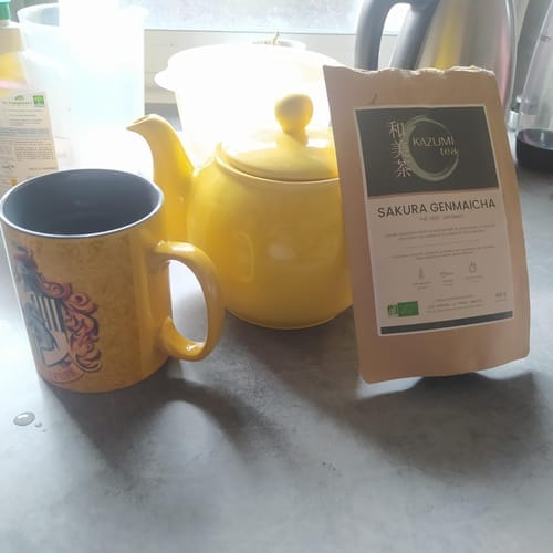 Customer photo review of Thé Sakura Genmaicha