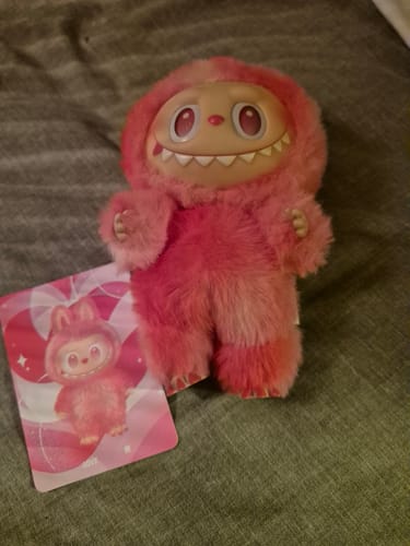 Customer photo review of Pop Mart Labubu The Monsters Big into Energy Series Vinyl Plush Pendant Single Blind Box