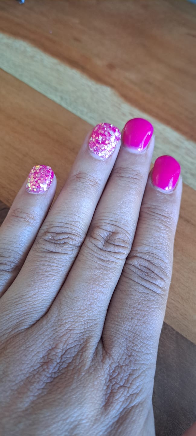 Customer photo review of Cinderella Dipping Powder