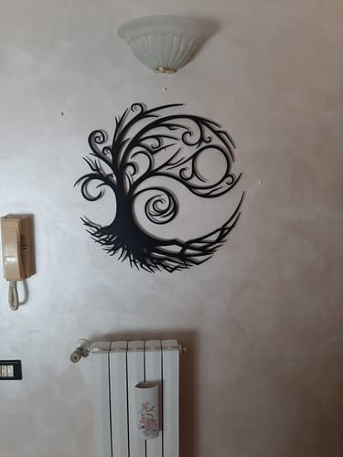 Customer photo review of Déco Murale Métal - Arbre de vie (T2)