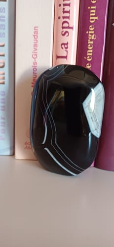 Customer photo review of Agate Noire - Galet