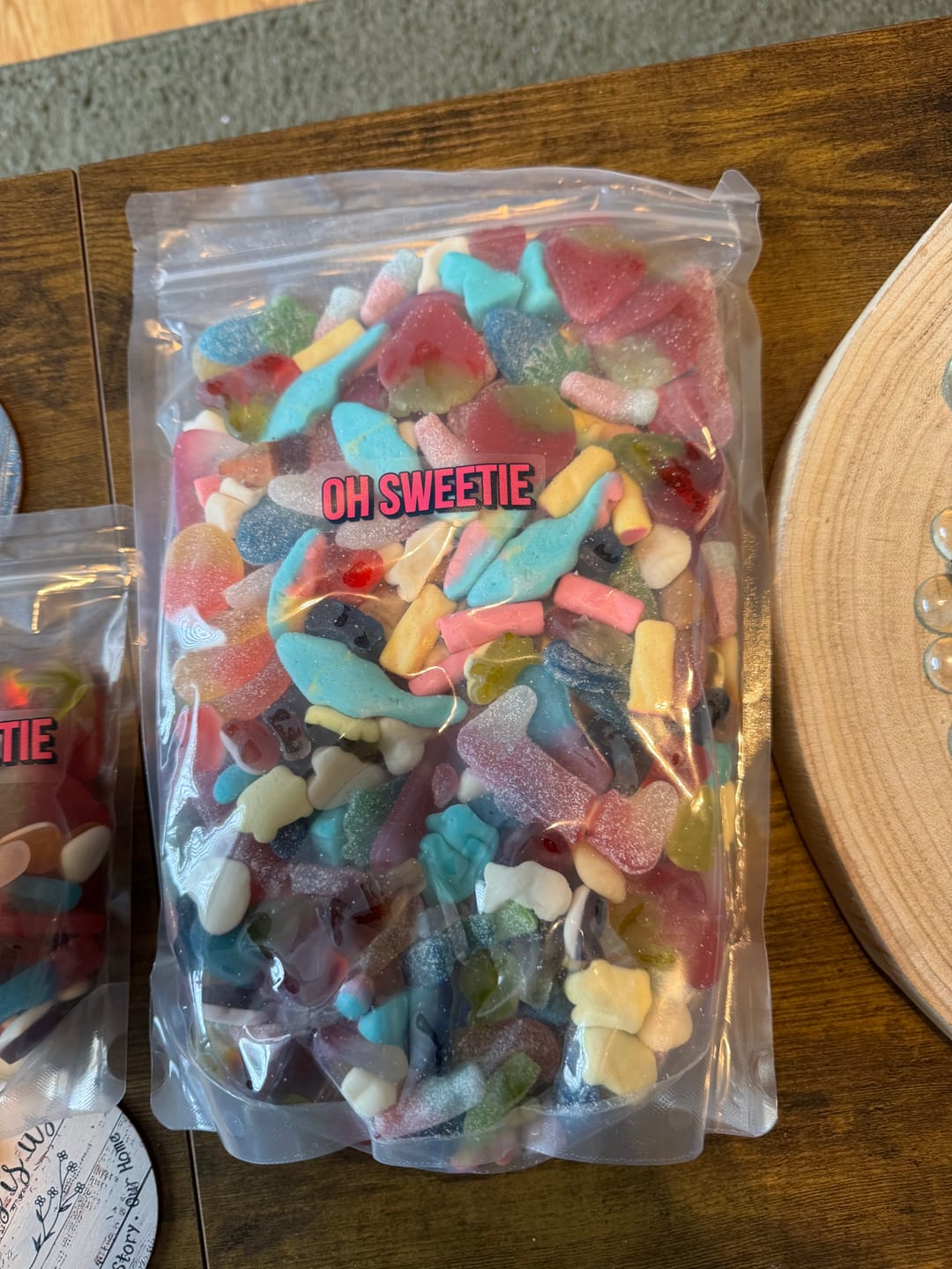 Customer photo review of Build Your Own Pick and Mix Sweets Bag – Over 100 to Choose From
