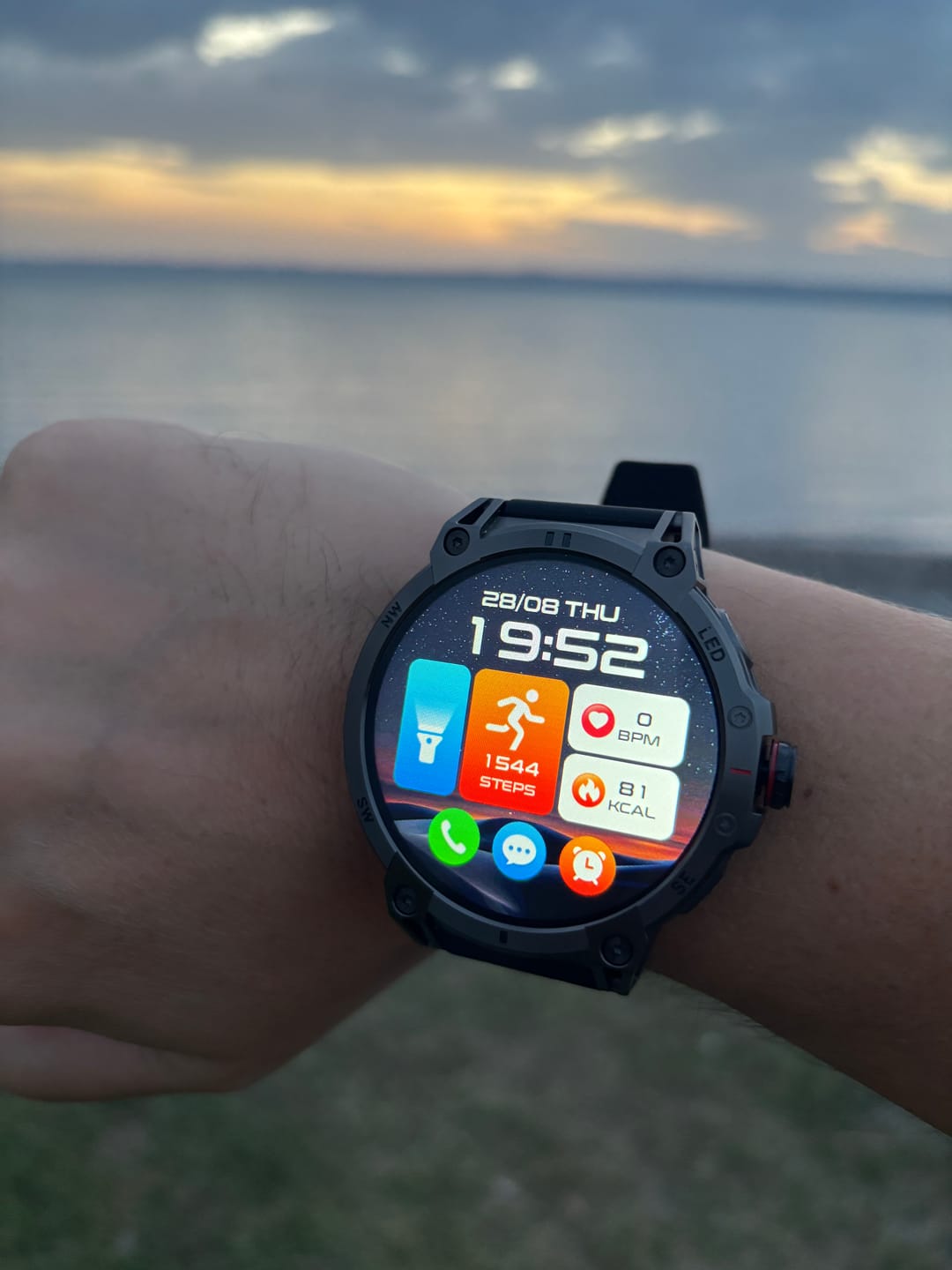 Customer photo review of Stone GPS – Outdoor, Gesundheits‑Tracking, 5 ATM