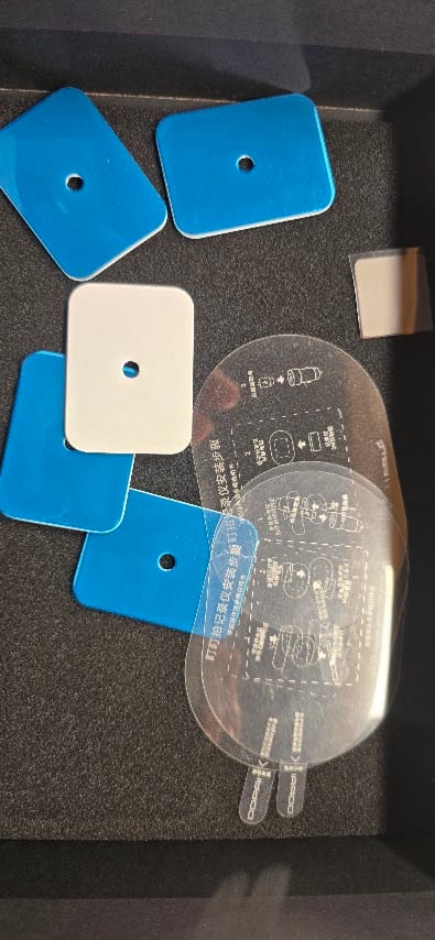 Customer photo review of 3M Adhesive and Electrostatic Sticker for Different Models