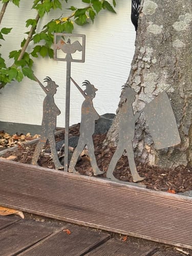 Customer photo review of Gartenstecker Schützenfest