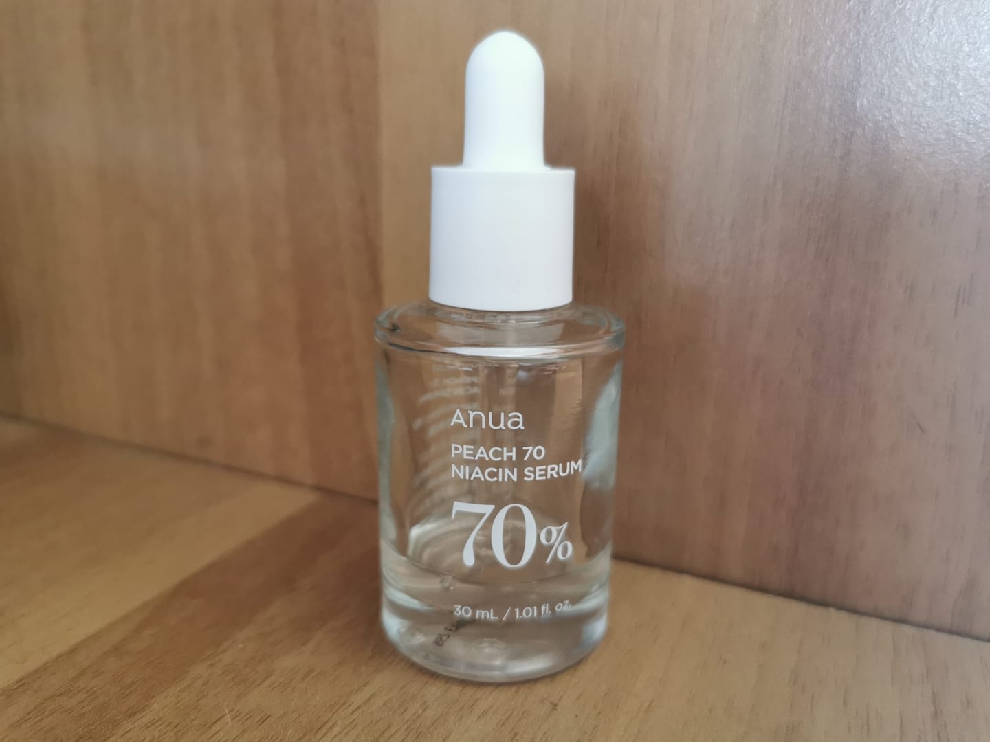 Customer photo review of Serums ar persiku gludai un mirdzošai ādai Anua Peach 70% Niacin Serum