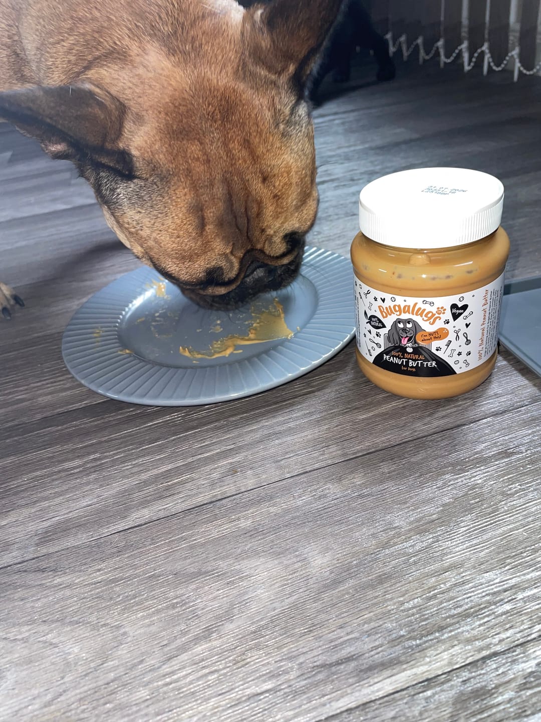 Customer photo review of 100% Natural Peanut Butter for Dogs