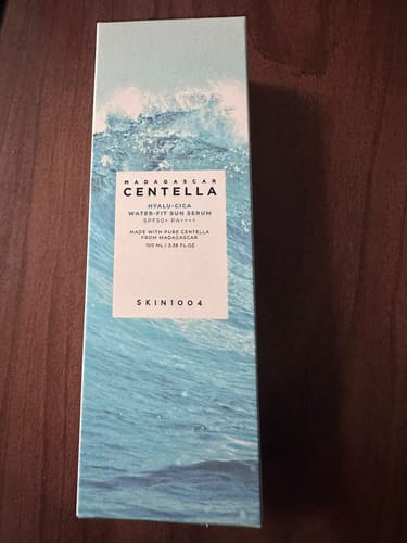 Customer photo review of Hyalu-Cica Water-Fit Sun Serum SPF50+ PA++++