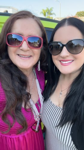 Customer photo review of Instant Dye Shampoo