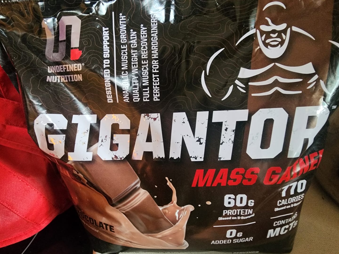 Customer photo review of GIGANTOR | MASS GAINER